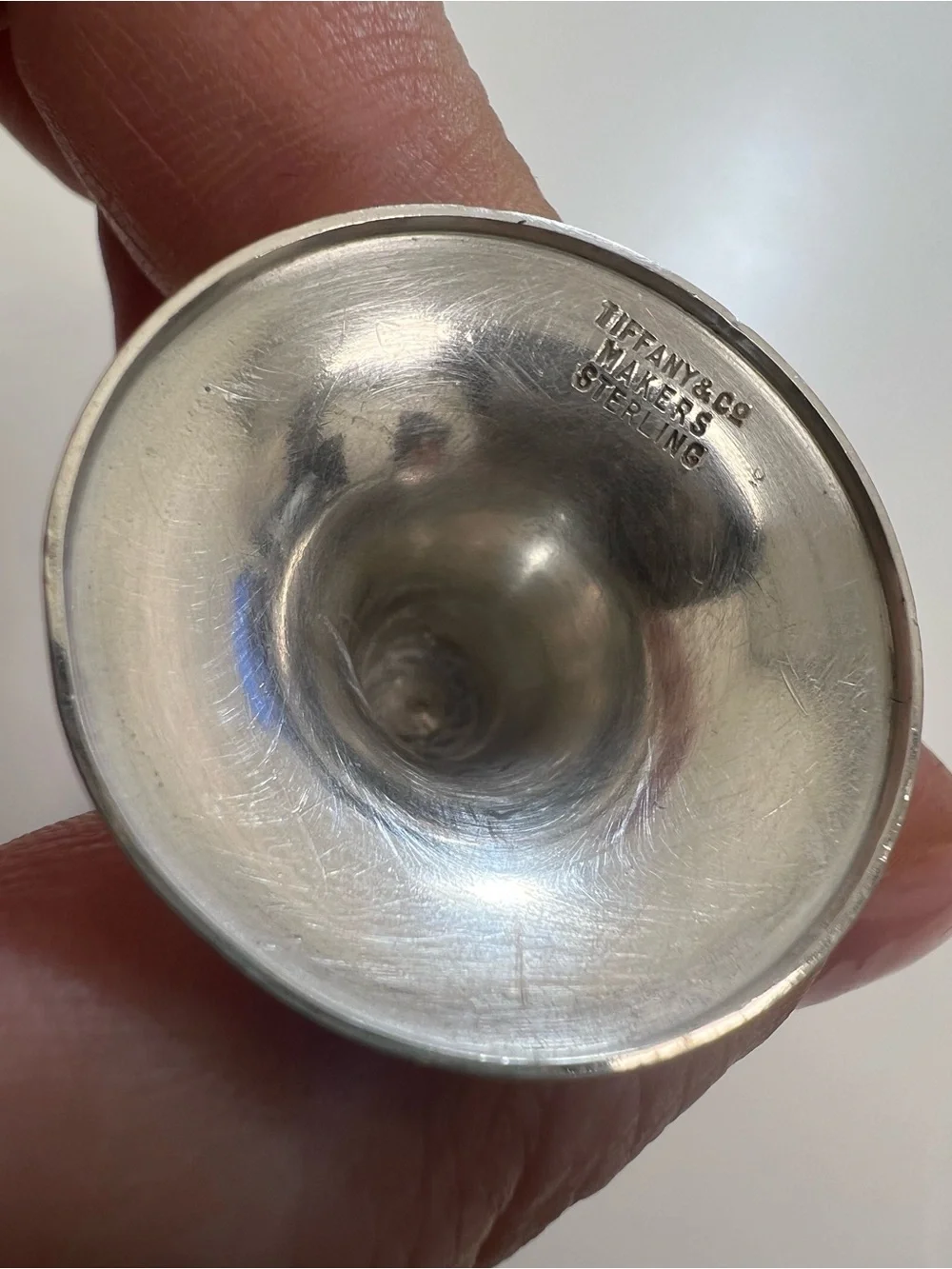 Tiffany & Co sterling silver cordial cup or small Kiddush cup